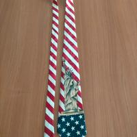 Cravatta Statua della Liberta Vintage 