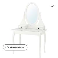 HEMNES toeletta con specchio