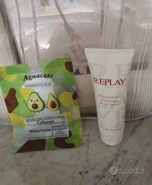 Crema profumata corpo + maschera per il viso 