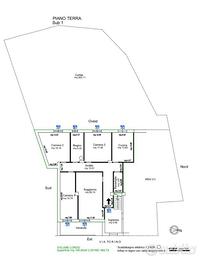 Appartamento piano terra con cortile e autorimessa