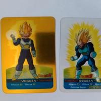 Dragonball Z Lamincards Vegeta 61 e 62