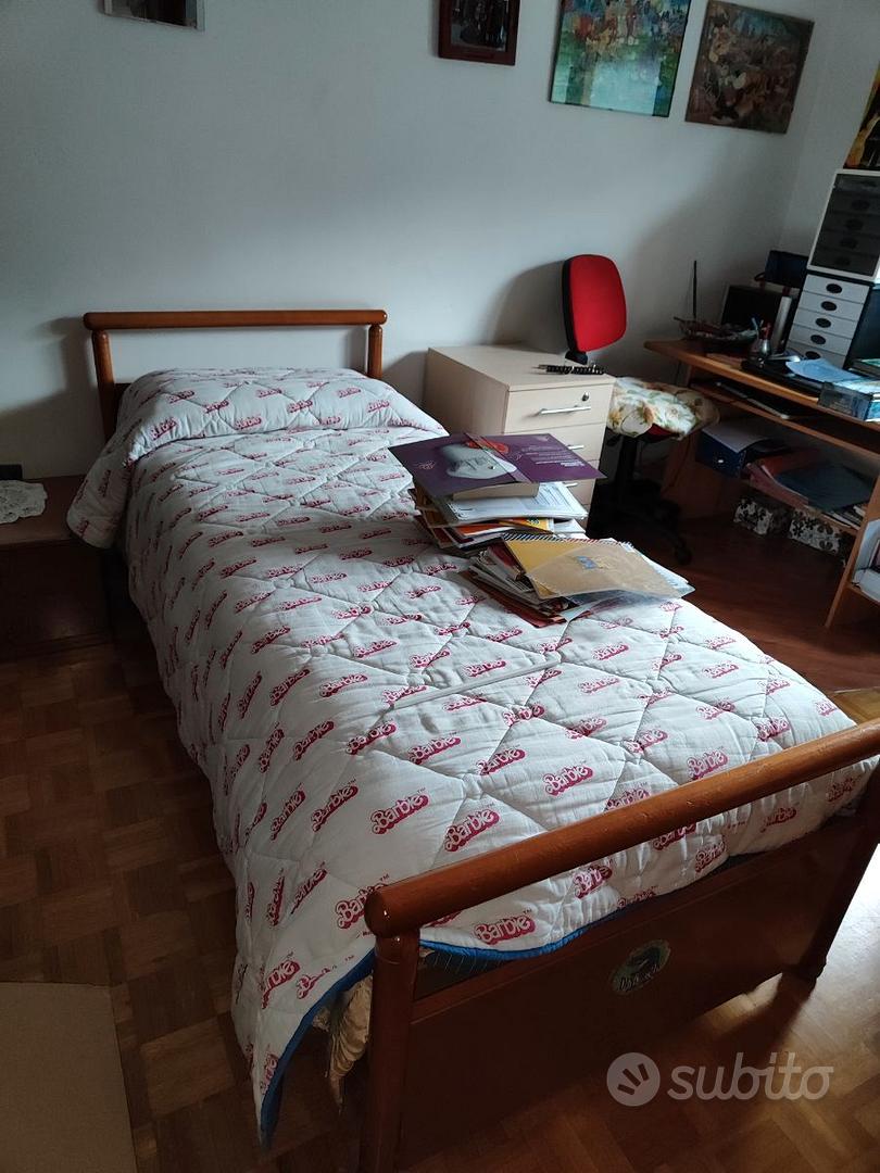 Letto singolo 80x190 + rete doghe in legno - Arredamento e Casalinghi In  vendita a Trento