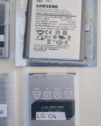 Lotto Batterie LG- Samsung