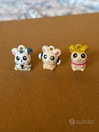 Collezionismo 3 mini personaggi Hamtaro