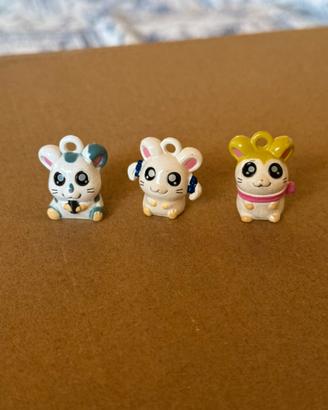 Collezionismo 3 mini personaggi Hamtaro