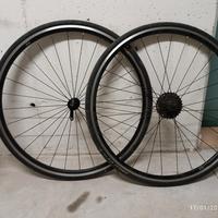 Coppia ruote da corsa