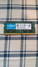RAM DDR4 16GB 2400 SODIMM CRUCIAL
