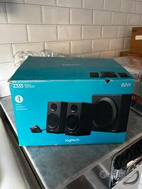Sistema di casse Logitech e subwoofer