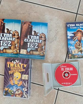 Dvd originali l'era glaciale 1 2 3