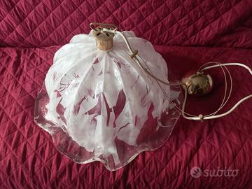 lampadario in vetro di murano 