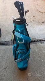 Kit set mazze golf + sacca Inesis