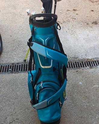 Kit set mazze golf + sacca Inesis
