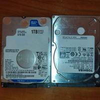 HDD vari da 500GB e 1TB