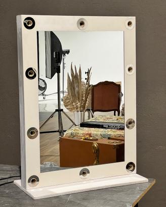 Specchio trucco per postazione make-up