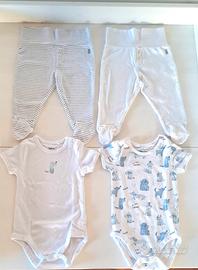 Set vestiti neonato 9 mesi 71/74 cm NUOVO 