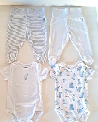 Set vestiti neonato 9 mesi 71/74 cm NUOVO 