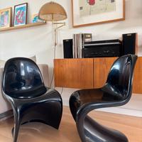 HERMAN MILLER 2 Verner Panton in nero