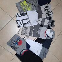 lotto abbigliamento ragazzo 12-13 anni