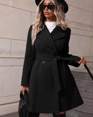 cappotto nero invernale