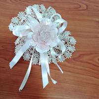 Decorazione profumata con rosa e sapone