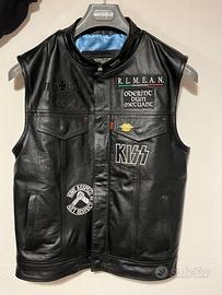 Gilet in pelle