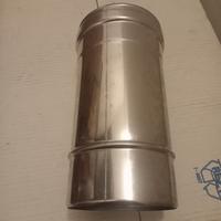 tubo acciaio inox cm 25 diametro 120