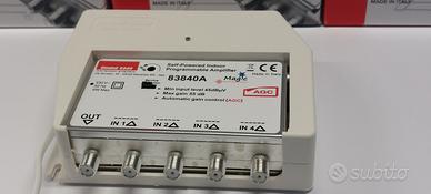 New ampli e centralini programmabili x antenna tv