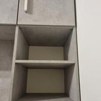 Armadio a ponte con due letti estraibili