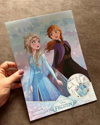 Libro da colorare Disney Frozen+adesivi