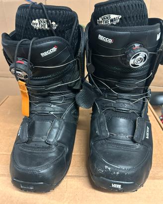 Scarponi snowboard vans n.42