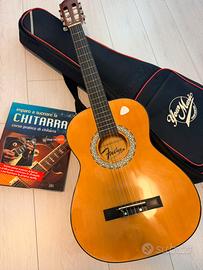 Chitarra Faby + custodia + libro didattico