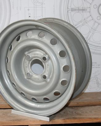 BMW 1602 2002 CERCHI ACCIAIO 5,5X13 CMR ET22