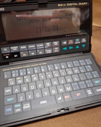Casio SF 7500 Digital Diary