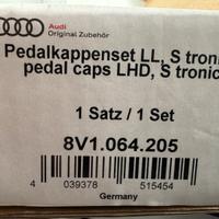 Copripedali sportivi cambio Autom. A1-A3-Q2-Q3-TT