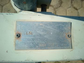 Carrello per barca 350 kg targato