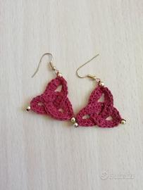 Orecchini uncinetto