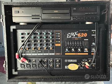 Mixer Yamaha e lettore compreso