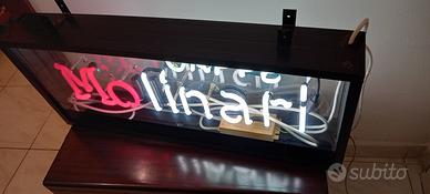 Insegna al neon Molinari