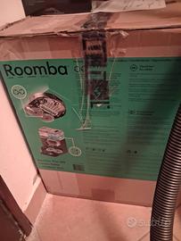 Robot aspira e lava pavimenti nel cartone original