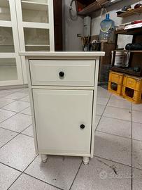 Comodino Bianco con Cassetto e Anta IKEA