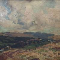 Quadro con dipinto di Jack Richard