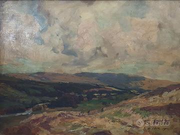 Quadro con dipinto di Jack Richard