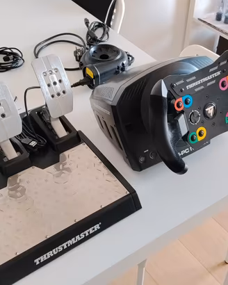 VOLANTE TS-PC RACER TM + TLCM " COME NUOVO "