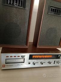 Lettore stereo 8 + radio  Olympic