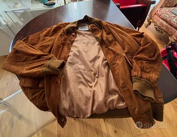 Giacca camoscio oversize donna