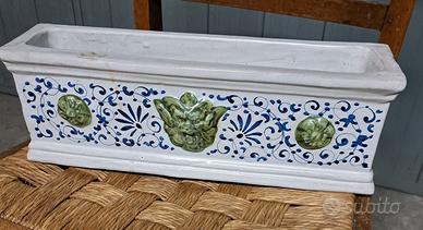 Vaso rettangolare artigianato Fiorentino