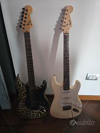 chitarra elettrica + amplificatore + pedaliera