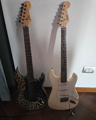 chitarra elettrica + amplificatore + pedaliera
