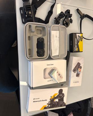 Insta 360 x3 moto bundle helmet bundle