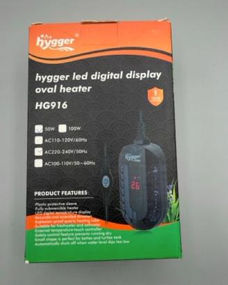 Riscaldatore Digitale LED Acquario